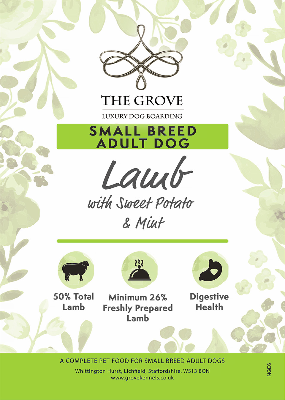 Lamb Food Label