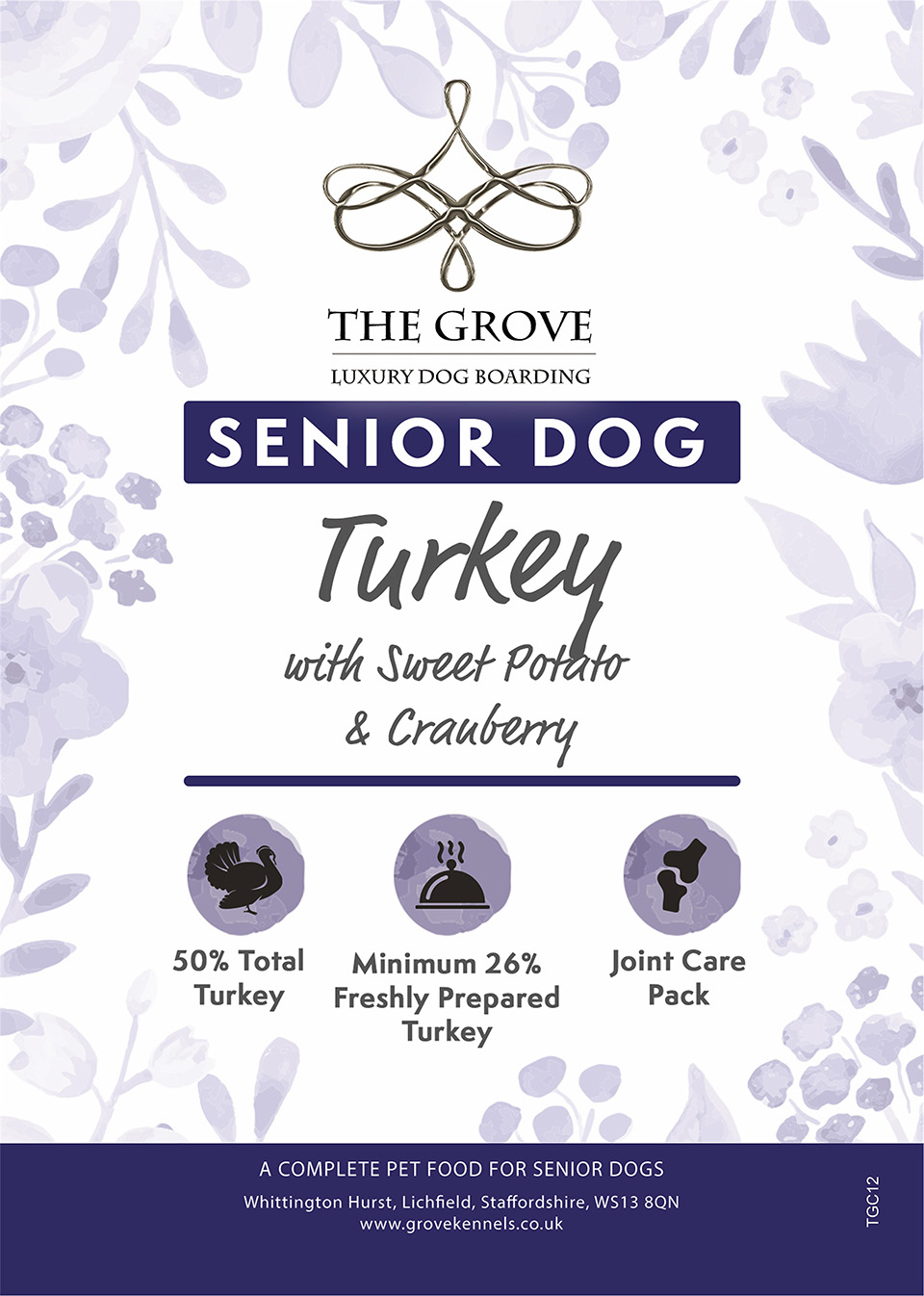 Senior Food Label
